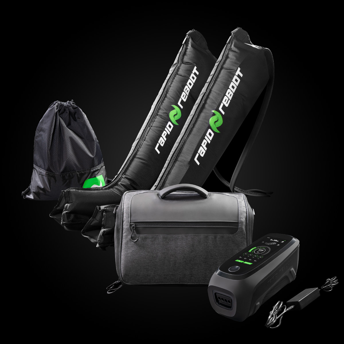 Rapid Reboot REGEN compression boots for marathon recovery